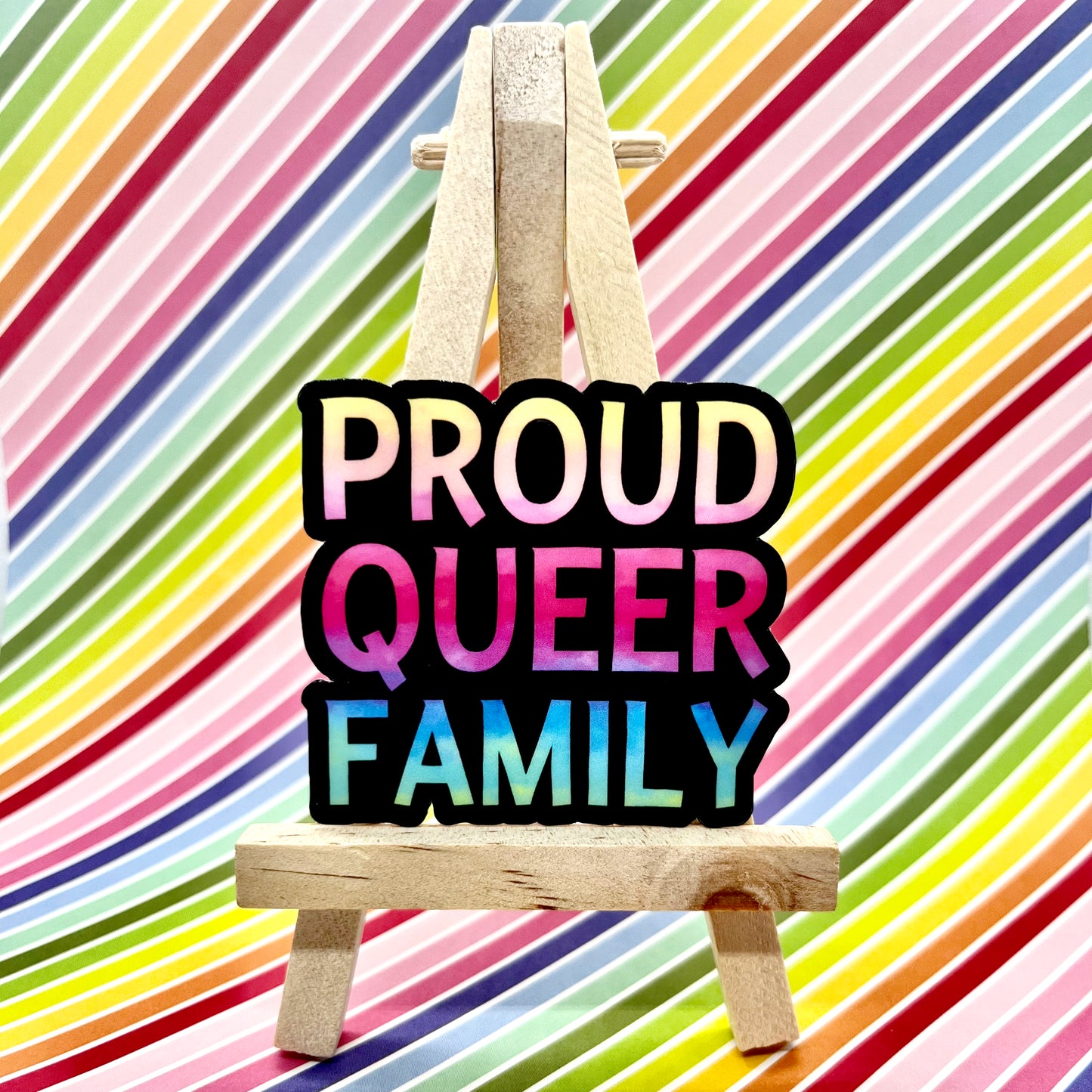 Proud Queer Family Sticker