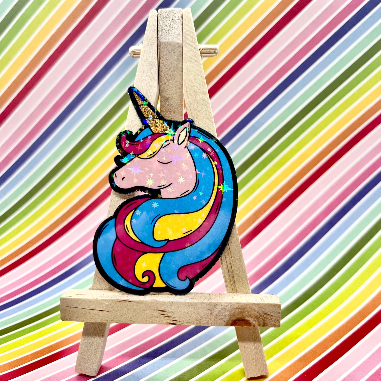 Pansexual Pride Unicorn Sticker