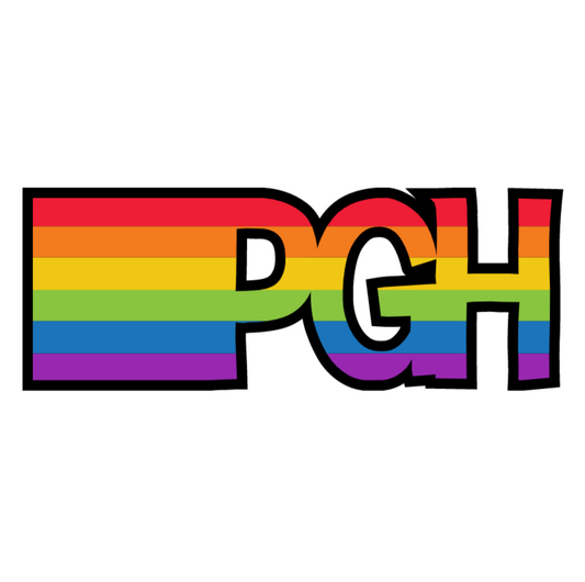 Pittsburgh Rainbow Pride Sticker