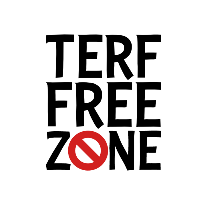 TERF Free Zone Sticker