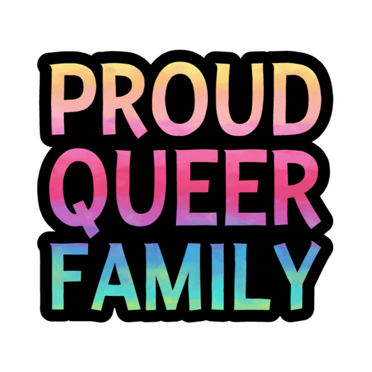 Proud Queer Family Sticker