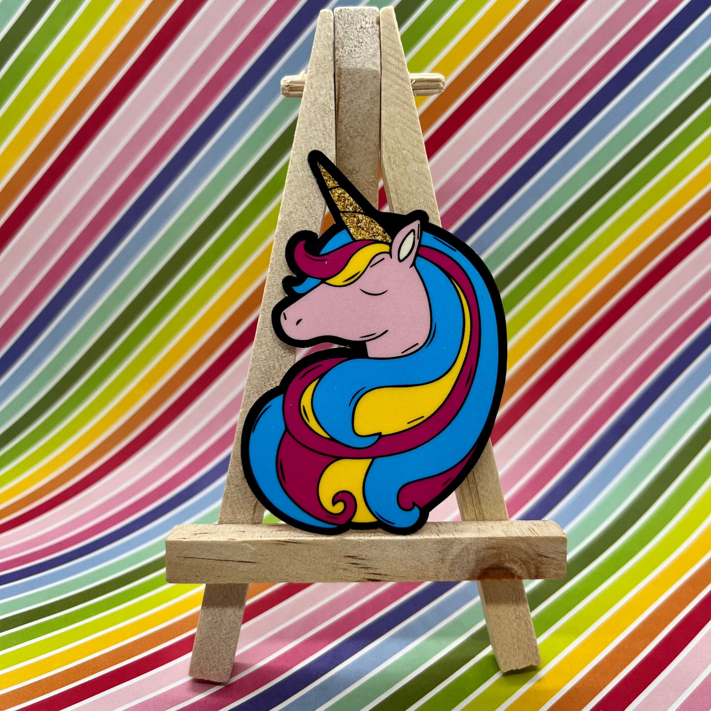 Pansexual Pride Unicorn Sticker